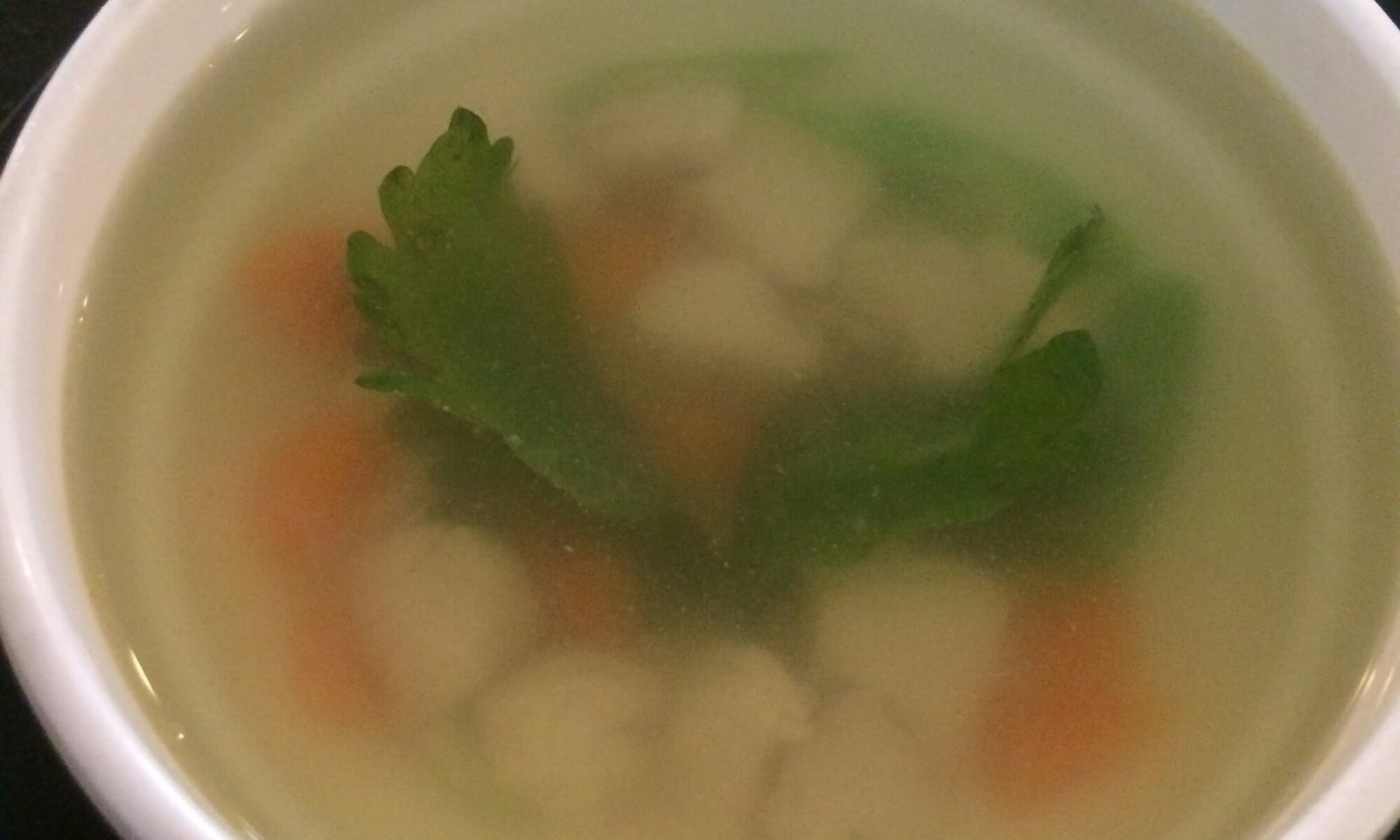 Chicken Clear Soup @ Hotel Ginger