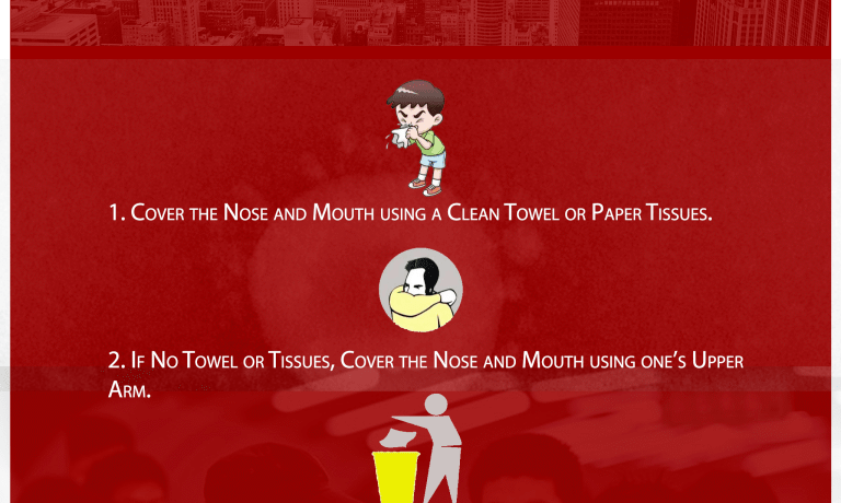 Coughing etiquette