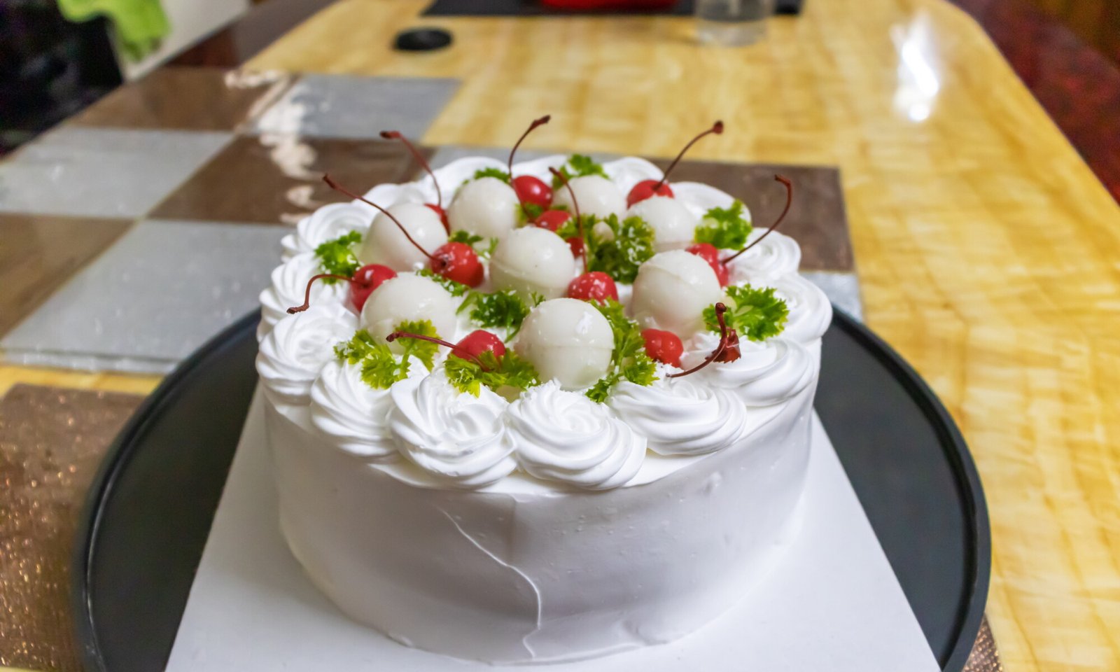Tender Coconut Pudding Cake by Kolamass Kitchen