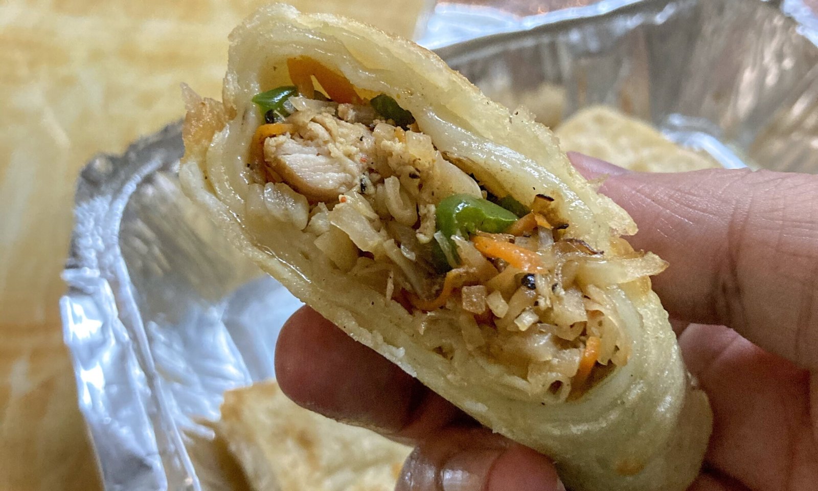 Chicken Spring Roll from BSix Inn