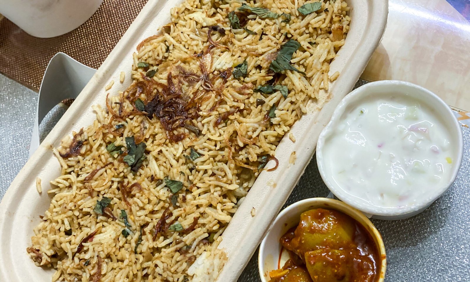 Chettinadu Fish Biriyani from Purple Circuit Restaurant