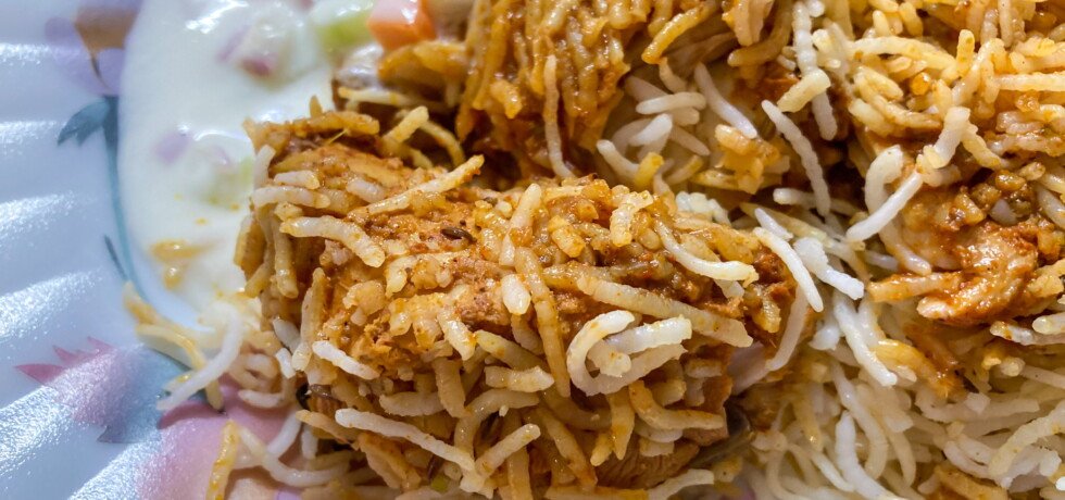 Hyderabadi Chicken Biriyani from Le Arabia, Kazhkakuttom