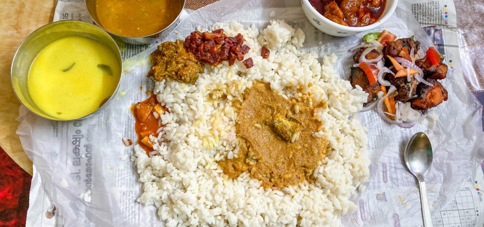Fish Meals with Choora Fry and Kayal Konju Roast from Shappile Curry