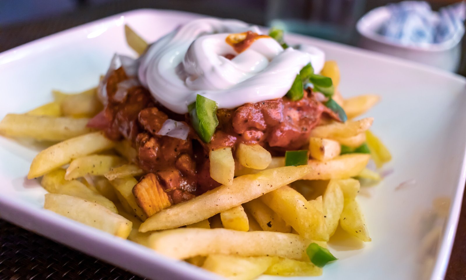 Loaded Fries Chicken