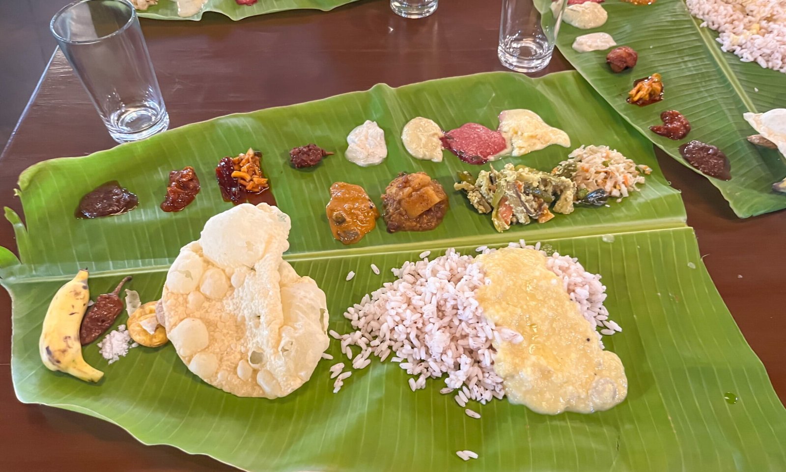 Onam Sadya at Hotel Uday Suites