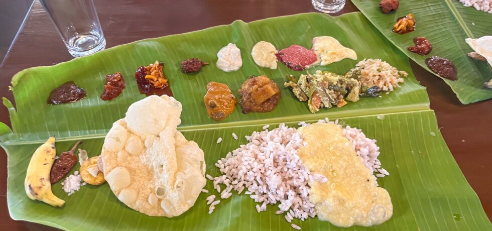 Onam Sadya at Hotel Uday Suites
